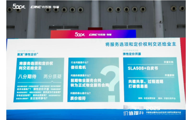 萬科物業直面彈性定價開源社會關注問題
